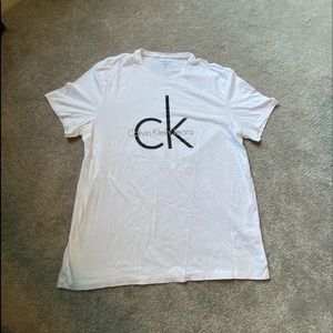 White Calvin Klein T-Shirt